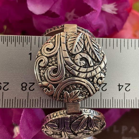 Silpada Ancient Scrolls Sterling Silver Bracelet B2092 - Picture 15 of 16